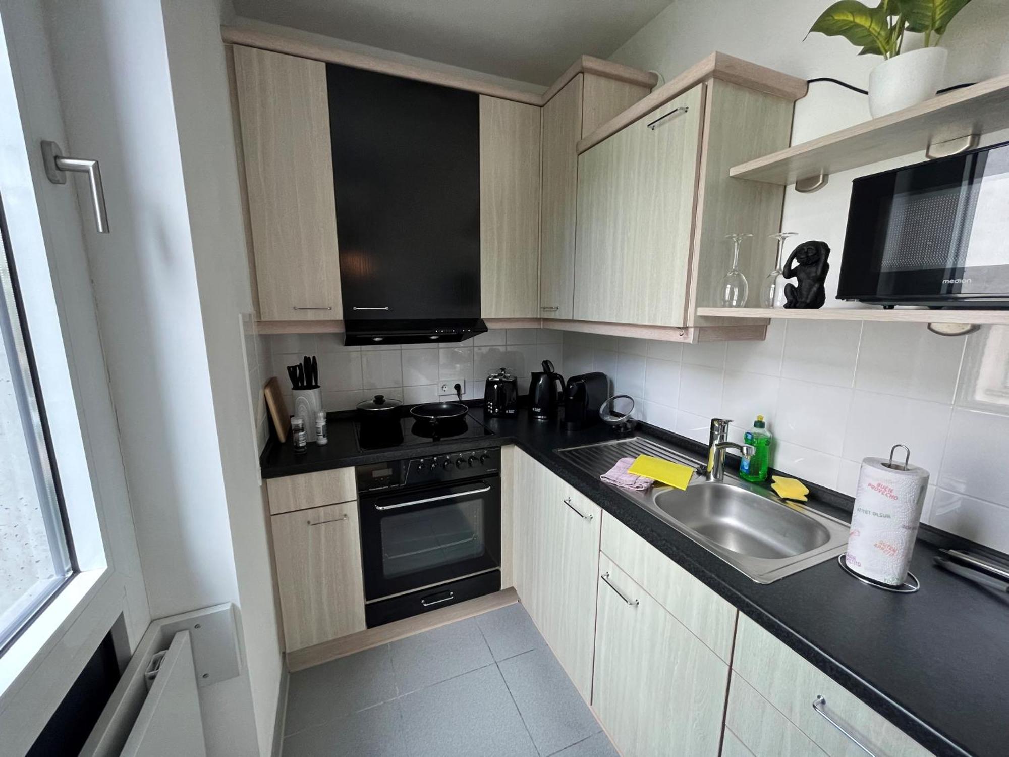 Studio Am Waldschloesschen Mit Kueche Und Netflix Dresden Bagian luar foto
